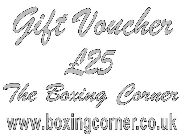 The Boxing Corner £25 GIFT VOUCHER